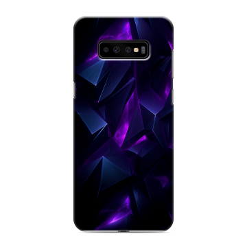 Силиконовый чехол на Samsung Galaxy S10 Plus с принтом Абстракиция