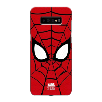 Силиконовый чехол на Samsung Galaxy S10 Plus с принтом человек паук spiderman