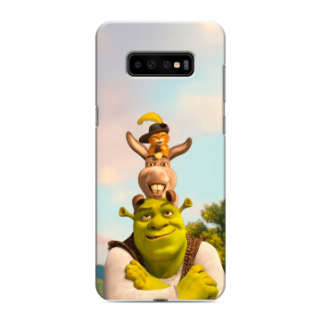 Силиконовый чехол на Samsung Galaxy S10 Plus с принтом Шрек Shrek Силиконовый чехол на Samsung Galaxy S10 Plus с принтом Шрек Shrek