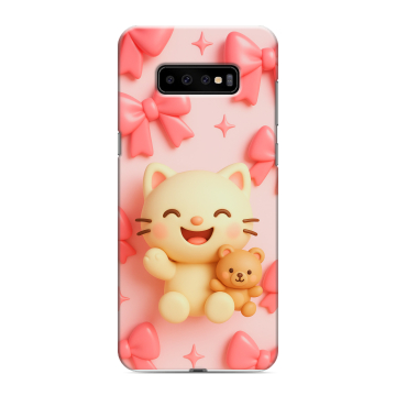 Силиконовый чехол на Samsung Galaxy S10 Plus с принтом для девочек Силиконовый чехол на Samsung Galaxy S10 Plus с принтом для девочек