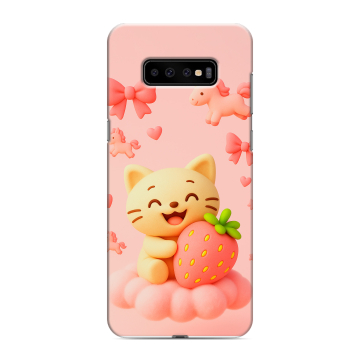 Силиконовый чехол на Samsung Galaxy S10 Plus с принтом для девочек Силиконовый чехол на Samsung Galaxy S10 Plus с принтом для девочек