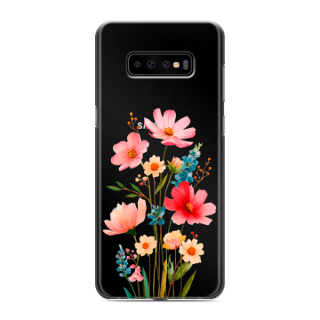 Силиконовый чехол на Samsung Galaxy S10 Plus с принтом Цветы Силиконовый чехол на Samsung Galaxy S10 Plus с принтом Цветы