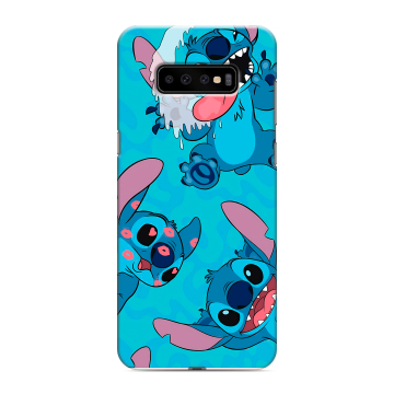 Силиконовый чехол на Samsung Galaxy S10 Plus с принтом Лило и Стич