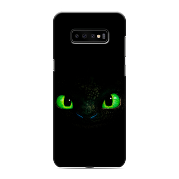 Силиконовый чехол на Samsung Galaxy S10 Plus с принтом Как приручить дракона Силиконовый чехол на Samsung Galaxy S10 Plus с принтом Как приручить дракона