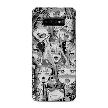 Силиконовый чехол на Samsung Galaxy S10 Plus с принтом Ahegao Ахегао Аниме Силиконовый чехол на Samsung Galaxy S10 Plus с принтом Ahegao Ахегао Аниме