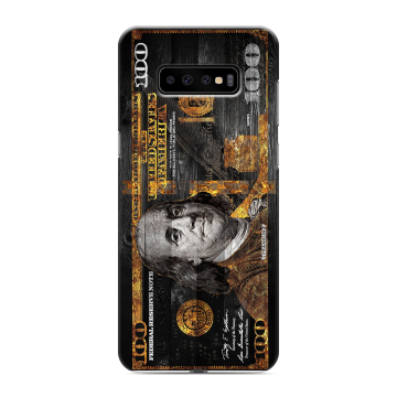 Силиконовый чехол на Samsung Galaxy S10 Plus с принтом Доллар деньги Силиконовый чехол на Samsung Galaxy S10 Plus с принтом Доллар деньги