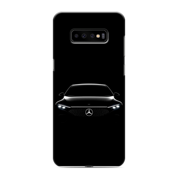 Силиконовый чехол на Samsung Galaxy S10 Plus с принтом Mercedes Мерседес