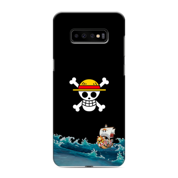 Силиконовый чехол на Samsung Galaxy S10 Plus с принтом One Piece Ван Пис Силиконовый чехол на Samsung Galaxy S10 Plus с принтом One Piece Ван Пис