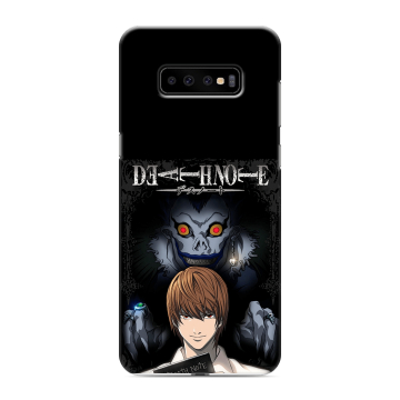 Силиконовый чехол на Samsung Galaxy S10 Plus с принтом Death note Тетрадь смерти Силиконовый чехол на Samsung Galaxy S10 Plus с принтом Death note Тетрадь смерти