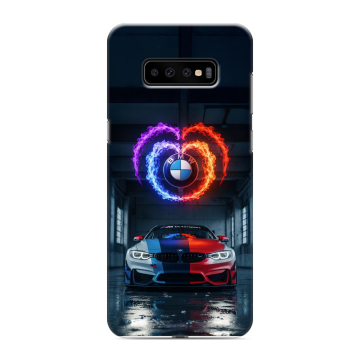 Силиконовый чехол на Samsung Galaxy S10 Plus с принтом BMW БМВ Силиконовый чехол на Samsung Galaxy S10 Plus с принтом BMW БМВ