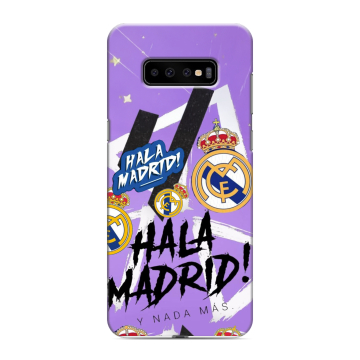 Силиконовый чехол на Samsung Galaxy S10 Plus с принтом Real Madrid Реал Мадрид Силиконовый чехол на Samsung Galaxy S10 Plus с принтом Real Madrid Реал Мадрид