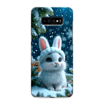 Силиконовый чехол на Samsung Galaxy S10 Plus с принтом Новый год Силиконовый чехол на Samsung Galaxy S10 Plus с принтом Новый год