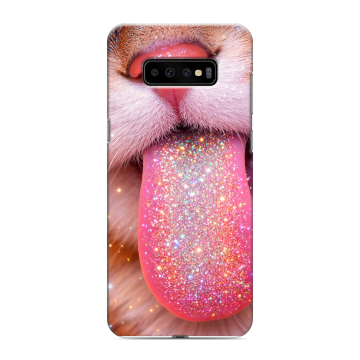 Силиконовый чехол на Samsung Galaxy S10 Plus с принтом для девочек Силиконовый чехол на Samsung Galaxy S10 Plus с принтом для девочек