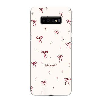 Силиконовый чехол на Samsung Galaxy S10 Plus с принтом для девочек