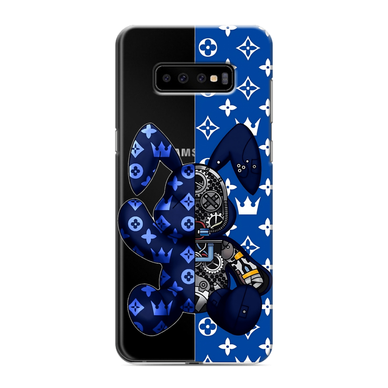 Силиконовый чехол на Samsung Galaxy S10 Plus с принтом Луи робот Силиконовый чехол на Samsung Galaxy S10 Plus с принтом Луи робот