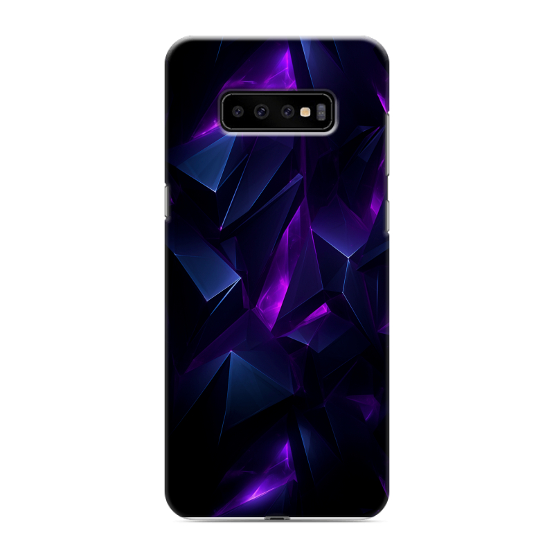 Пластиковый чехол на Samsung Galaxy S10 Plus с принтом Абстракиция Пластиковый чехол на Samsung Galaxy S10 Plus с принтом Абстракиция