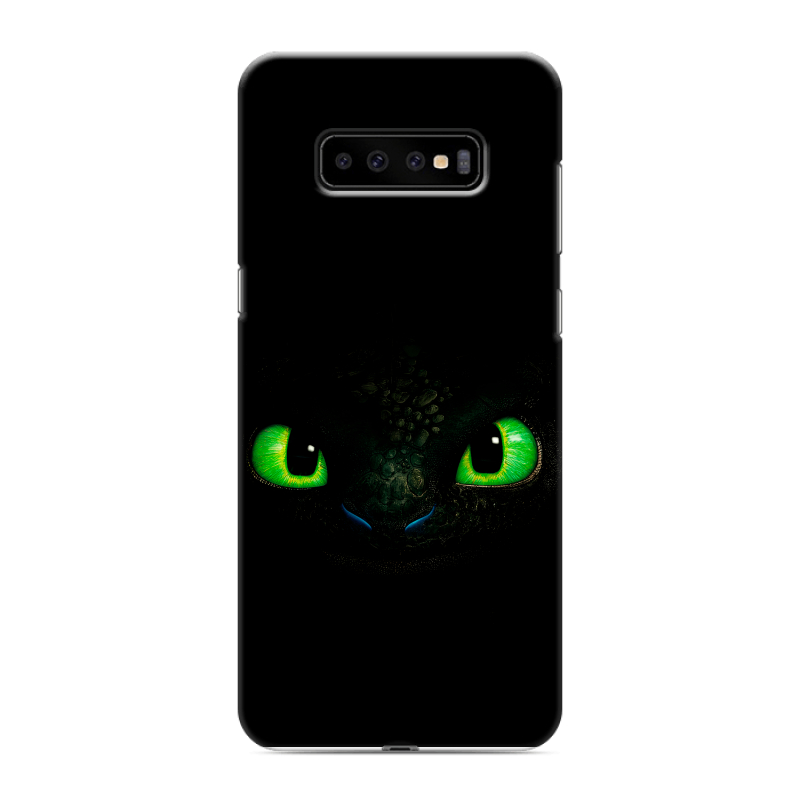 Силиконовый чехол на Samsung Galaxy S10 Plus с принтом Как приручить дракона Силиконовый чехол на Samsung Galaxy S10 Plus с принтом Как приручить дракона