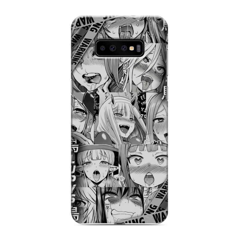 Силиконовый чехол на Samsung Galaxy S10 Plus с принтом Ahegao Ахегао Аниме Силиконовый чехол на Samsung Galaxy S10 Plus с принтом Ahegao Ахегао Аниме