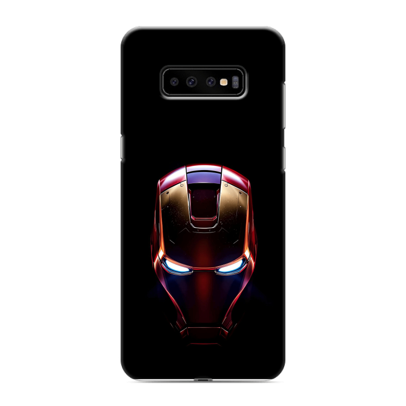 Пластиковый чехол на Samsung Galaxy S10 Plus с принтом IronMan Железный человек Пластиковый чехол на Samsung Galaxy S10 Plus с принтом IronMan Железный человек