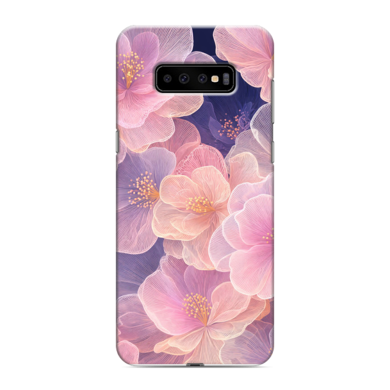 Силиконовый чехол на Samsung Galaxy S10 Plus с принтом женский Силиконовый чехол на Samsung Galaxy S10 Plus с принтом женский