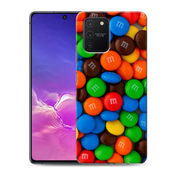 Силиконовый чехол на Samsung Galaxy S10 Lite с принтом Конфеты