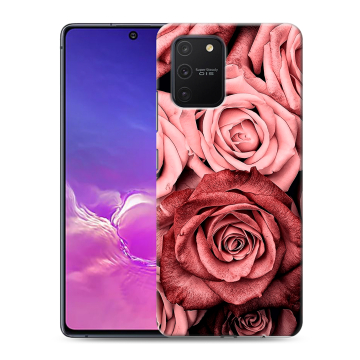 Силиконовый чехол на Samsung Galaxy S10 Lite с принтом Цветы розы