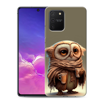 Силиконовый чехол на Samsung Galaxy S10 Lite с принтом Сова
