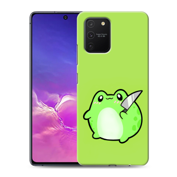 Силиконовый чехол на Samsung Galaxy S10 Lite с принтом Лягушенок Силиконовый чехол на Samsung Galaxy S10 Lite с принтом Лягушенок