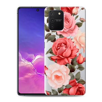 Силиконовый чехол на Samsung Galaxy S10 Lite с принтом Розы Силиконовый чехол на Samsung Galaxy S10 Lite с принтом Розы