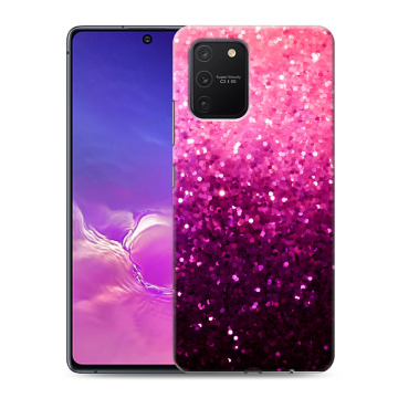 Силиконовый чехол на Samsung Galaxy S10 Lite с принтом Блестки Силиконовый чехол на Samsung Galaxy S10 Lite с принтом Блестки