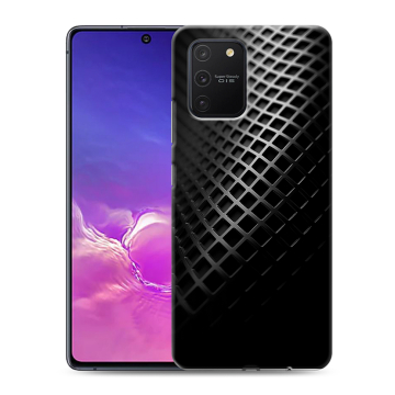 Силиконовый чехол на Samsung Galaxy S10 Lite с принтом Текстура металла Силиконовый чехол на Samsung Galaxy S10 Lite с принтом Текстура металла
