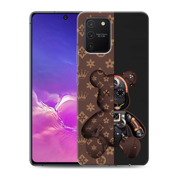 Силиконовый чехол на Samsung Galaxy S10 Lite с принтом Луи робот Силиконовый чехол на Samsung Galaxy S10 Lite с принтом Луи робот