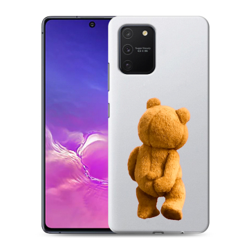 Силиконовый чехол на Samsung Galaxy S10 Lite с принтом Медведь Силиконовый чехол на Samsung Galaxy S10 Lite с принтом Медведь