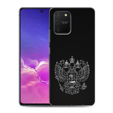 Силиконовый чехол на Samsung Galaxy S10 Lite с принтом Герб России Силиконовый чехол на Samsung Galaxy S10 Lite с принтом Герб России
