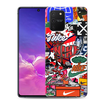 Силиконовый чехол на Samsung Galaxy S10 Lite с принтом Найк Nike яркий Силиконовый чехол на Samsung Galaxy S10 Lite с принтом Найк Nike яркий
