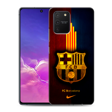 Силиконовый чехол на Samsung Galaxy S10 Lite с принтом Барселона Barcelona Силиконовый чехол на Samsung Galaxy S10 Lite с принтом Барселона Barcelona