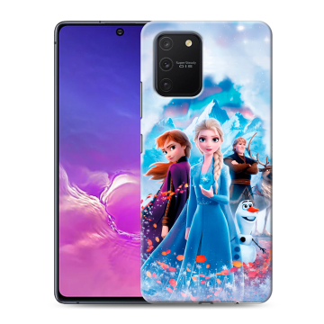 Силиконовый чехол на Samsung Galaxy S10 Lite с принтом Холодное сердце Frozen Силиконовый чехол на Samsung Galaxy S10 Lite с принтом Холодное сердце Frozen