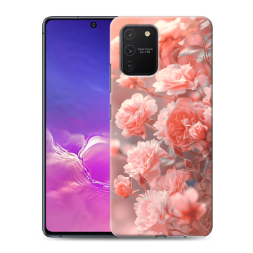 Силиконовый чехол на Samsung Galaxy S10 Lite с принтом Розы цветы Силиконовый чехол на Samsung Galaxy S10 Lite с принтом Розы цветы