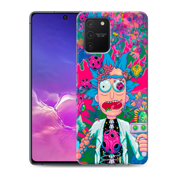 Силиконовый чехол на Samsung Galaxy S10 Lite с принтом Рик и Морти Rick Morty Силиконовый чехол на Samsung Galaxy S10 Lite с принтом Рик и Морти Rick Morty