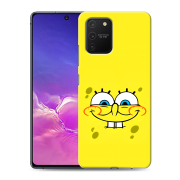 Силиконовый чехол на Samsung Galaxy S10 Lite с принтом спанчбоб спанч боб Силиконовый чехол на Samsung Galaxy S10 Lite с принтом спанчбоб спанч боб
