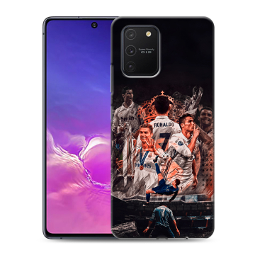 Силиконовый чехол на Samsung Galaxy S10 Lite с принтом Реал Роналдо Real Ronaldo Силиконовый чехол на Samsung Galaxy S10 Lite с принтом Реал Роналдо Real Ronaldo