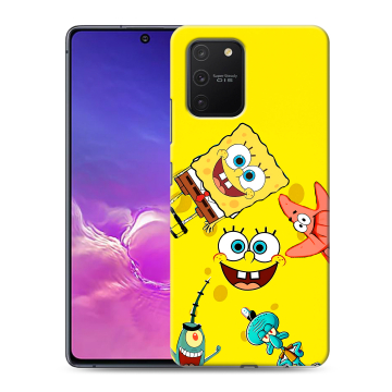 Силиконовый чехол на Samsung Galaxy S10 Lite с принтом Спанч боб Спанчбоб Силиконовый чехол на Samsung Galaxy S10 Lite с принтом Спанч боб Спанчбоб