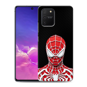 Силиконовый чехол на Samsung Galaxy S10 Lite с принтом человек паук spiderman Силиконовый чехол на Samsung Galaxy S10 Lite с принтом человек паук spiderman
