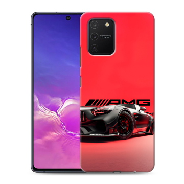 Силиконовый чехол на Samsung Galaxy S10 Lite с принтом Мерседес Mercedes AMG Силиконовый чехол на Samsung Galaxy S10 Lite с принтом Мерседес Mercedes AMG