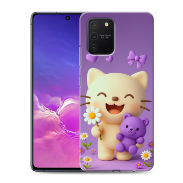 Силиконовый чехол на Samsung Galaxy S10 Lite с принтом для девочек Силиконовый чехол на Samsung Galaxy S10 Lite с принтом для девочек