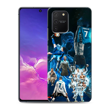 Силиконовый чехол на Samsung Galaxy S10 Lite с принтом Реал Роналдо Силиконовый чехол на Samsung Galaxy S10 Lite с принтом Реал Роналдо
