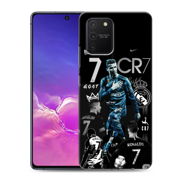 Силиконовый чехол на Samsung Galaxy S10 Lite с принтом Реал Роналдо Силиконовый чехол на Samsung Galaxy S10 Lite с принтом Реал Роналдо