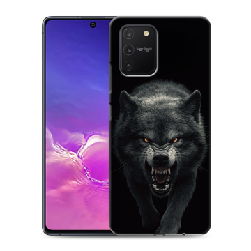 Силиконовый чехол на Samsung Galaxy S10 Lite с принтом Волк Силиконовый чехол на Samsung Galaxy S10 Lite с принтом Волк