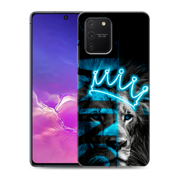 Силиконовый чехол на Samsung Galaxy S10 Lite с принтом Король лев Силиконовый чехол на Samsung Galaxy S10 Lite с принтом Король лев