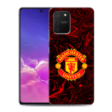 Силиконовый чехол на Samsung Galaxy S10 Lite с принтом Manchester United Силиконовый чехол на Samsung Galaxy S10 Lite с принтом Manchester United